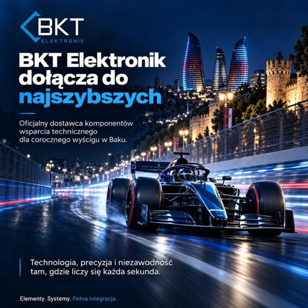 🏁 BKT Elektronik dołącza do najszybszych!