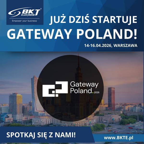 🚀 Już dziś startuje Gateway Poland!

To świetna okazja, żeby spotkać się i wymienić doświadczeniami z branży.