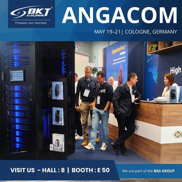 🇬🇧✨
BKT Elektronik, as part of the #BASGroup, is attending ANGA COM in Cologne — one of the most important telecommunications and technology events in Europe.