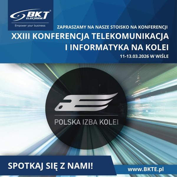 📍 Jesteśmy na XXIII Konferencji TELEKOMUNIKACJA I INFORMATYKA NA KOLEI | KONFERENCJA w Wiśle!