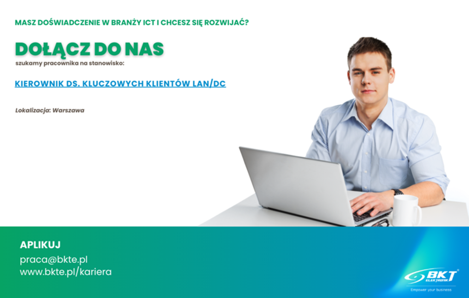 🚀 Dołącz do lidera ICT i rozwijaj swoją karierę! 🚀

Masz doświadczenie w sprzedaży i projektach LAN/DC?