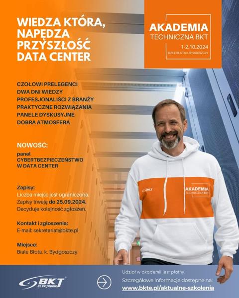 Dołącz do Akademii Technicznej BKT
Szczegóły: https://www.